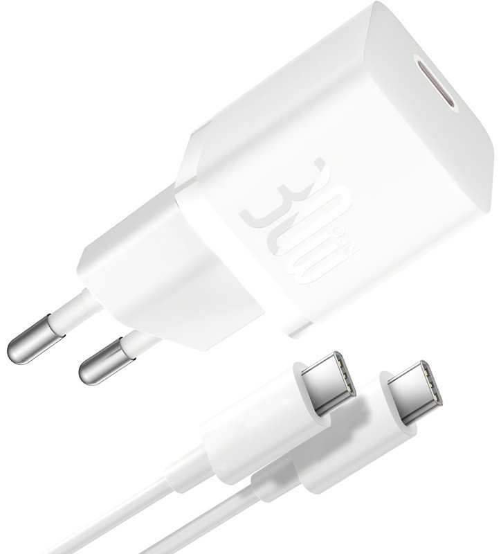 Зарядное устройство Baseus P10110902213-00 USB Type-C белый купить,NaN