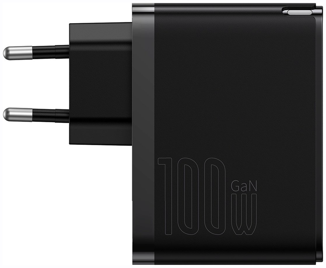 Зарядное устройство Baseus GaN5 Pro C+U 100W USB, USB Type-C черный купить,NaN
