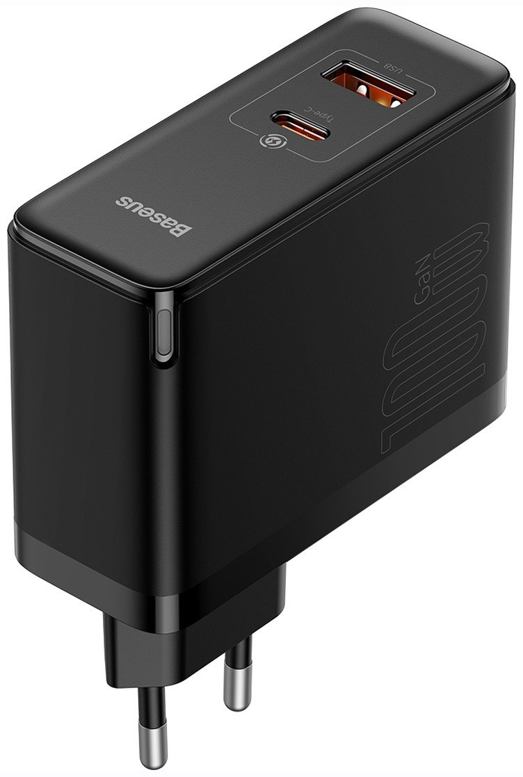 Зарядное устройство Baseus GaN5 Pro C+U 100W USB, USB Type-C черный купить,NaN
