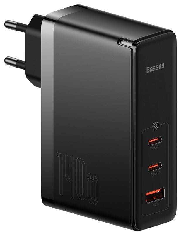 Зарядное устройство Baseus GaN5 Pro 2C+U 140W USB, USB Type-C черный купить,NaN