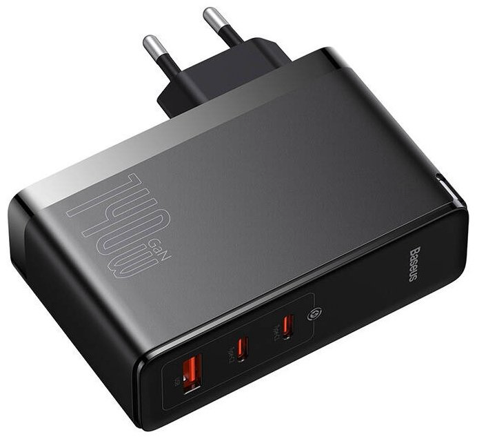 Зарядное устройство Baseus GaN5 Pro 2C+U 140W USB, USB Type-C черный купить,NaN