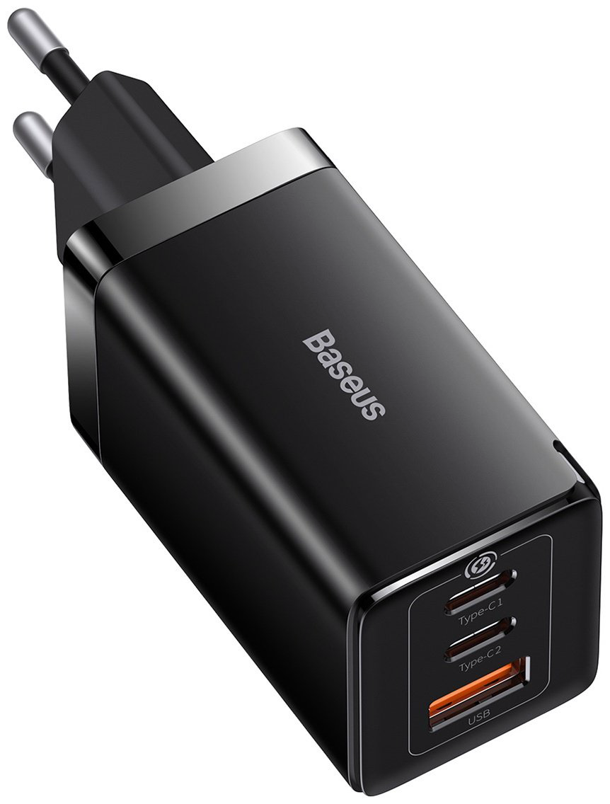 Зарядное устройство Baseus GaN5 Pro 2C+U 65W USB, USB Type-C черный купить,NaN