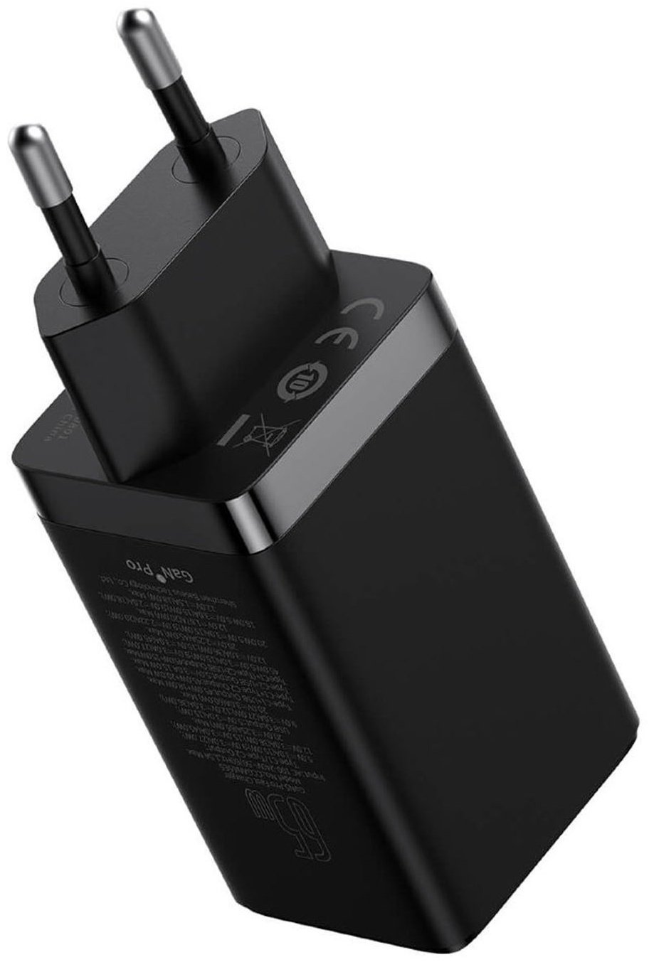 Зарядное устройство Baseus GaN5 Pro 2C+U 65W USB, USB Type-C черный купить,0