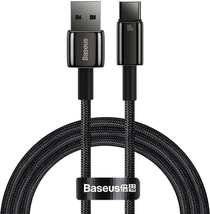 Кабель Baseus USB 2.0 (M), USB TypeC (M) черный