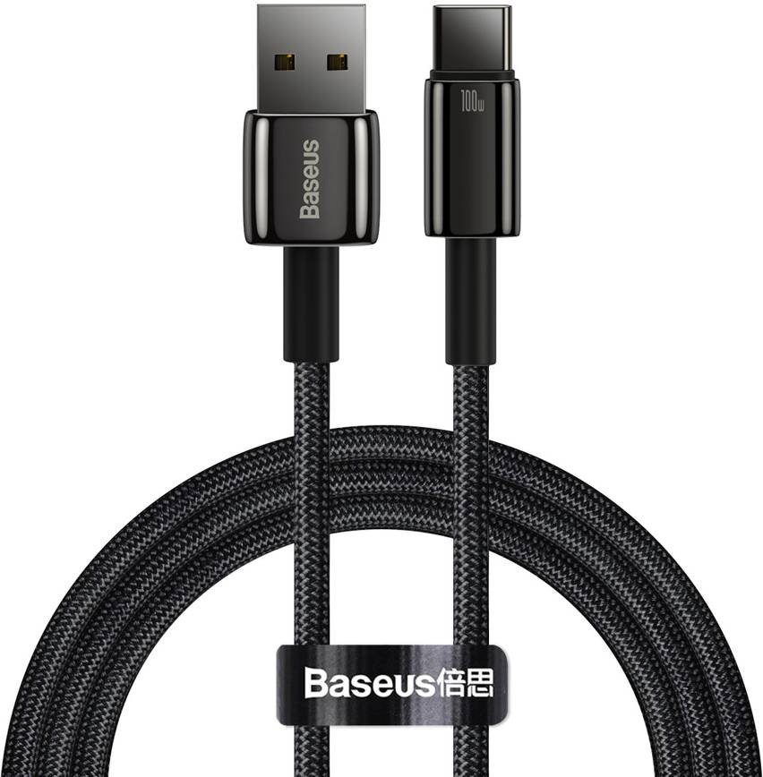 Кабель Baseus USB 2.0 (M), USB TypeC (M) черный