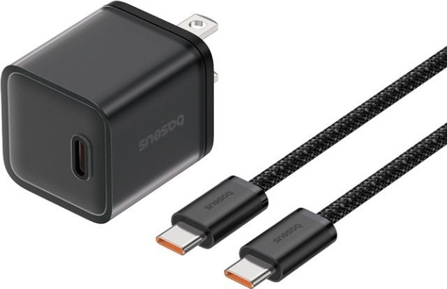 Зарядное устройство Baseus P10162501113-02 USB Type-C черный