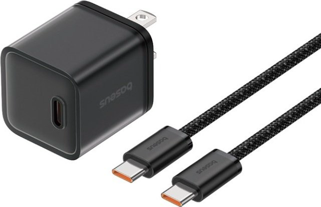 Зарядное устройство Baseus P10162501113-02 USB Type-C черный