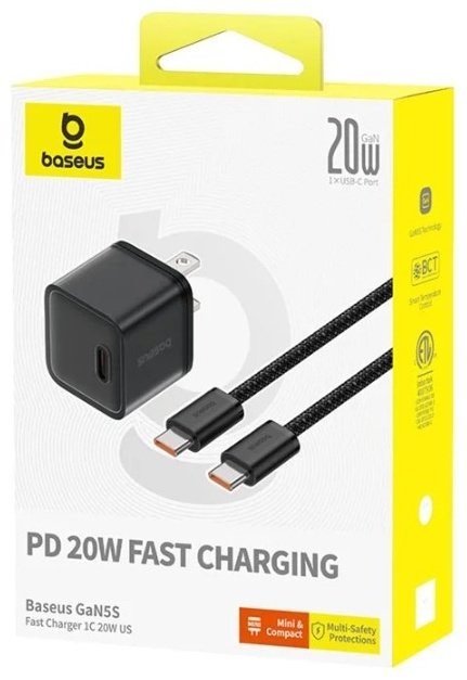 Зарядное устройство Baseus P10162501113-02 USB Type-C черный - ForteMarket Зарядное устройство Baseus P10162501113-02 USB Type-C черный купить,0
