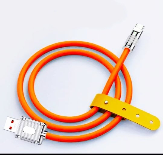 Кабель Digital Wolf USB TypeC (M) оранжевый - ForteMarket Кабель Digital Wolf USB TypeC (M) оранжевый купить,0