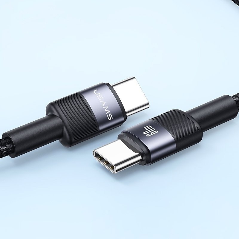 Кабель Usams USB TypeC (M) черный купить,0