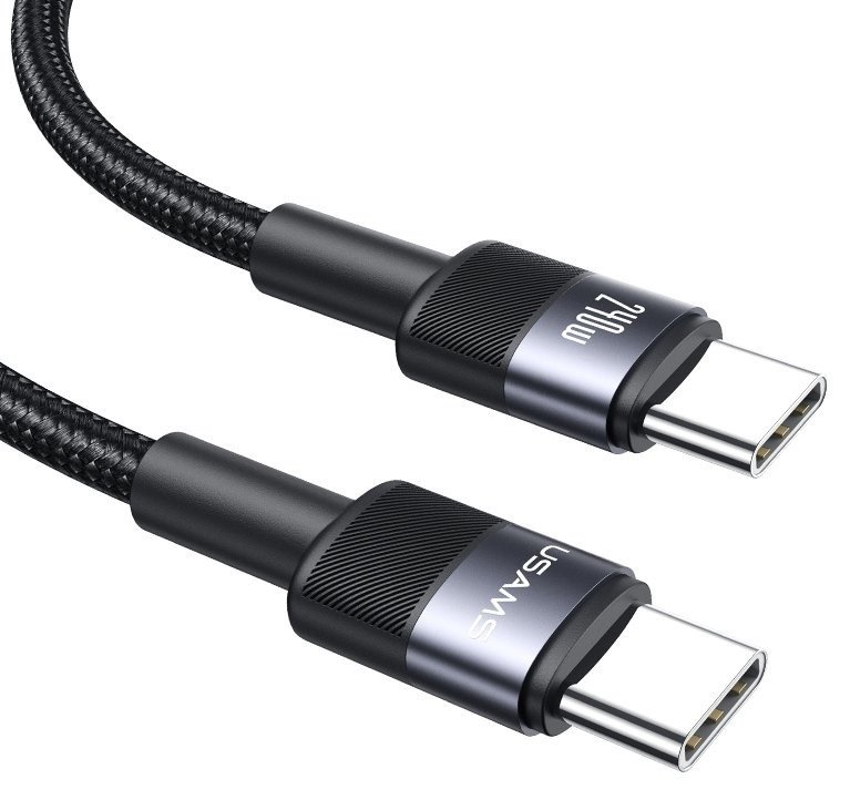 Кабель Usams USB TypeC (M) черный купить,0