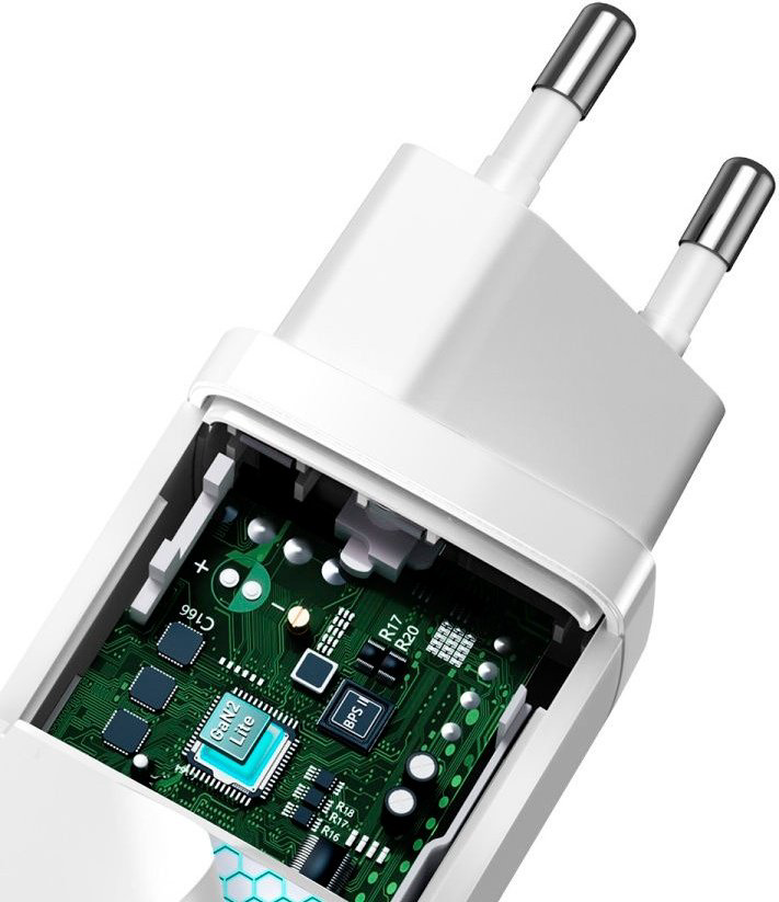 Зарядное устройство Baseus GaN2 Lite CCGAN2L-B02 белый купить,NaN