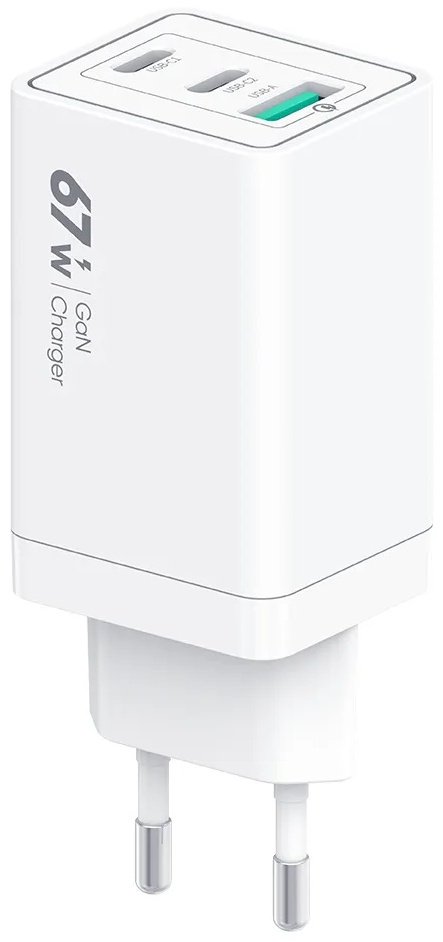 Зарядное устройство Vidvie PLE242 USB Type-C, USB белый