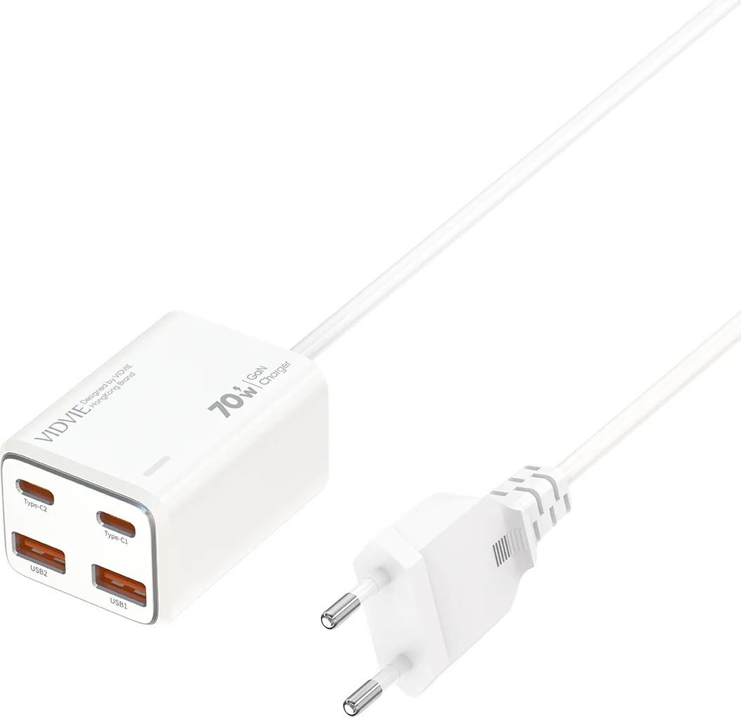 Зарядное устройство Vidvie XL-PLE223 USB Type-C, USB белый