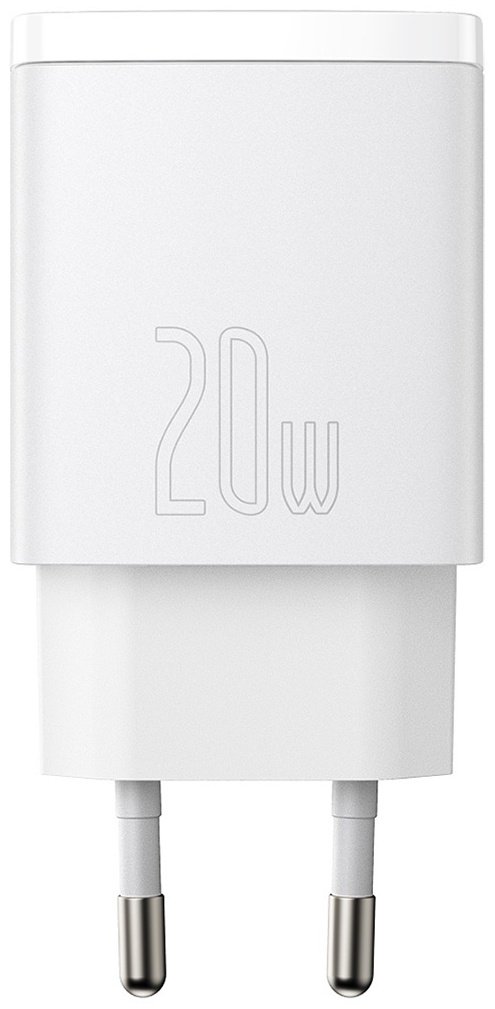 Зарядное устройство Baseus Compact U+C 20W белый
