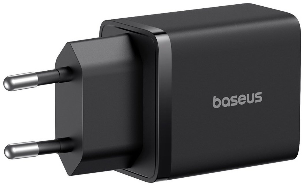 Зарядное устройство Baseus Cube GaN5 C+U 20W USB Type-C, USB черный