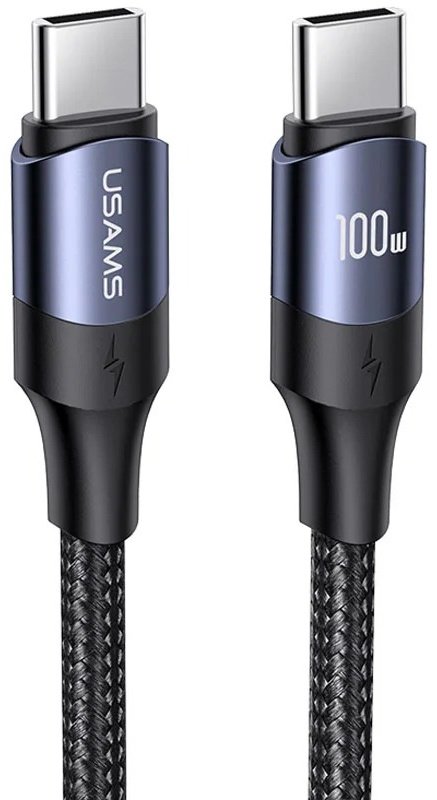 Кабель Usams USB TypeC (M) черный