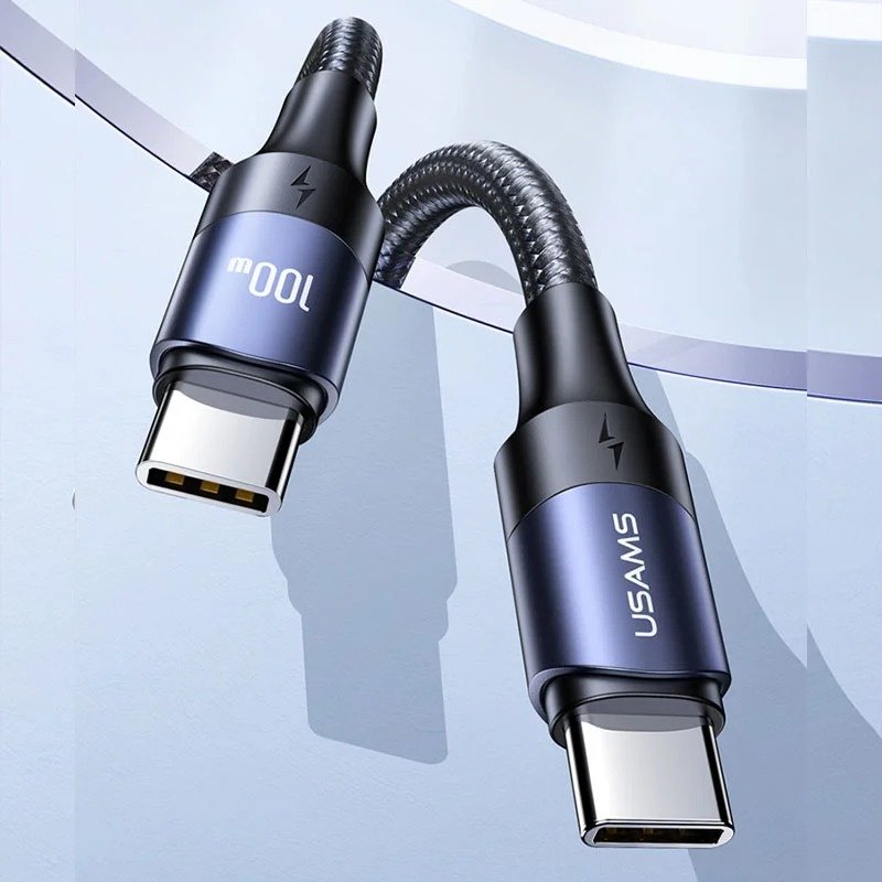 Кабель Usams USB TypeC (M) черный купить,0