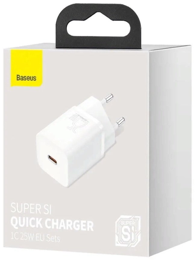 Зарядное устройство Baseus CCSP020102 USB Type-C белый - ForteMarket Зарядное устройство Baseus CCSP020102 USB Type-C белый купить,0