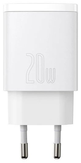 Зарядное устройство Baseus P10111403213-00 USB Type-C, USB белый