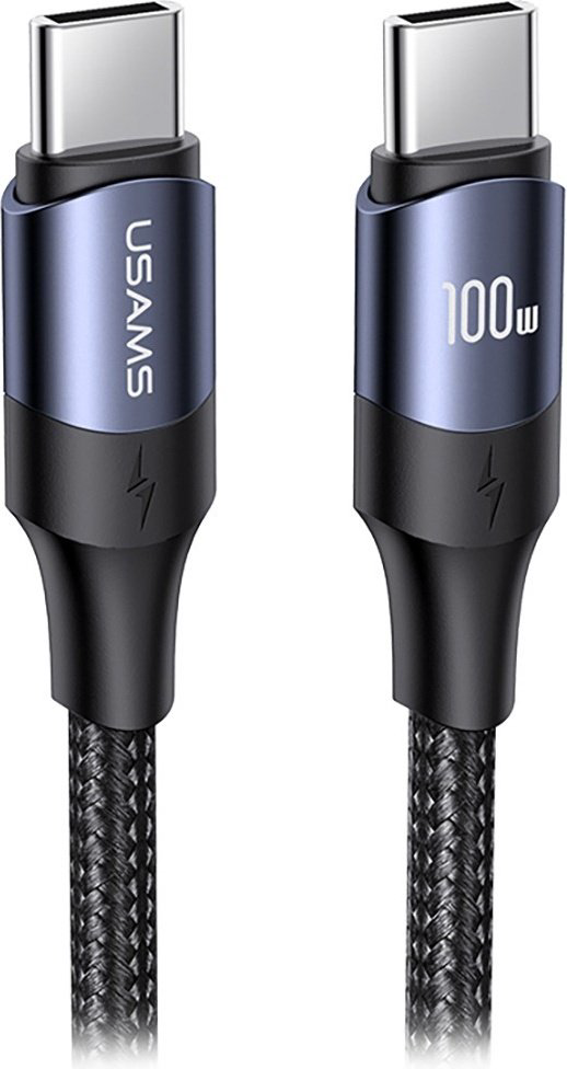 Кабель Usams USB TypeC (M) черный