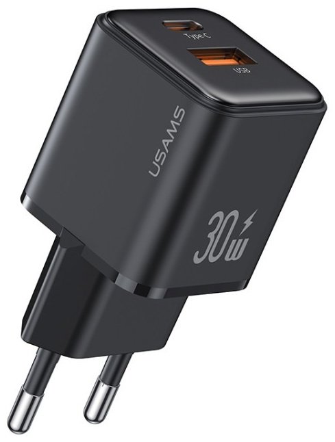 Зарядное устройство Usams US-CC189 USB Type-C, USB черный
