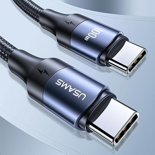 Кабель Usams USB TypeC (M) черный