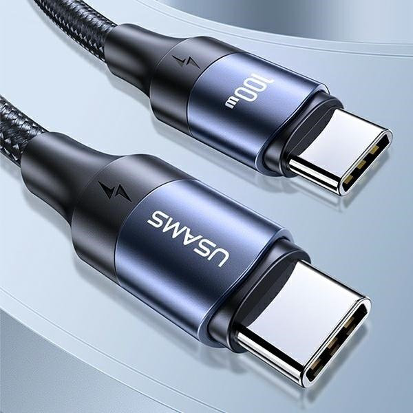 Кабель Usams USB TypeC (M) черный купить,NaN