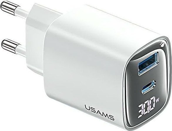 Зарядное устройство Usams CC229TC02 USB Type-C, USB белый