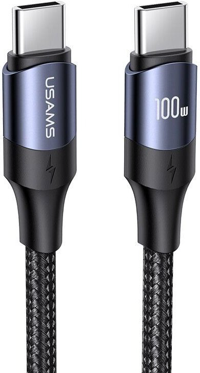 Кабель Usams USB TypeC (M) черный