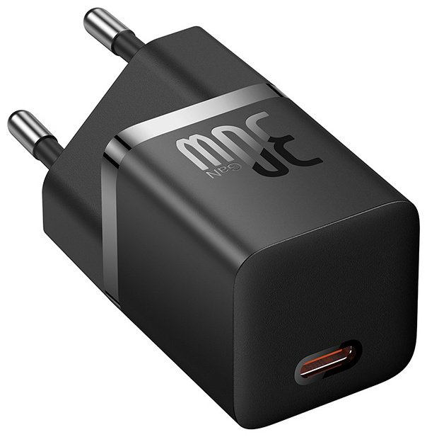 Зарядное устройство Baseus GaN5 (mini) 1C 30W USB Type-C черный купить,NaN