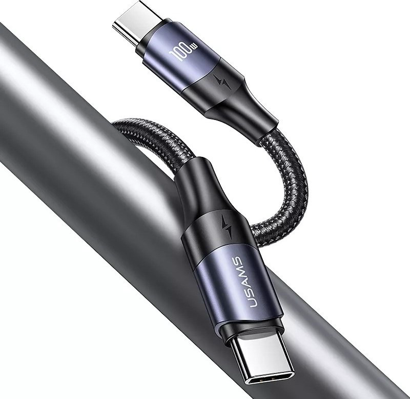 Кабель Usams USB TypeC (M) черный купить,NaN