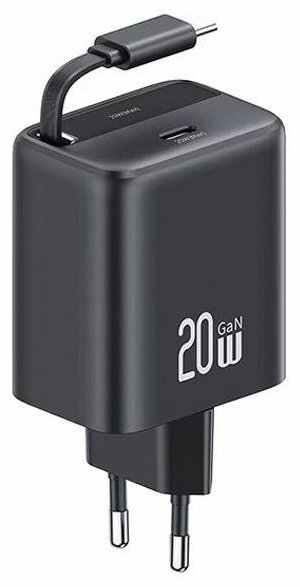 Зарядное устройство Usams CC233 YC Series USB Type-C черный
