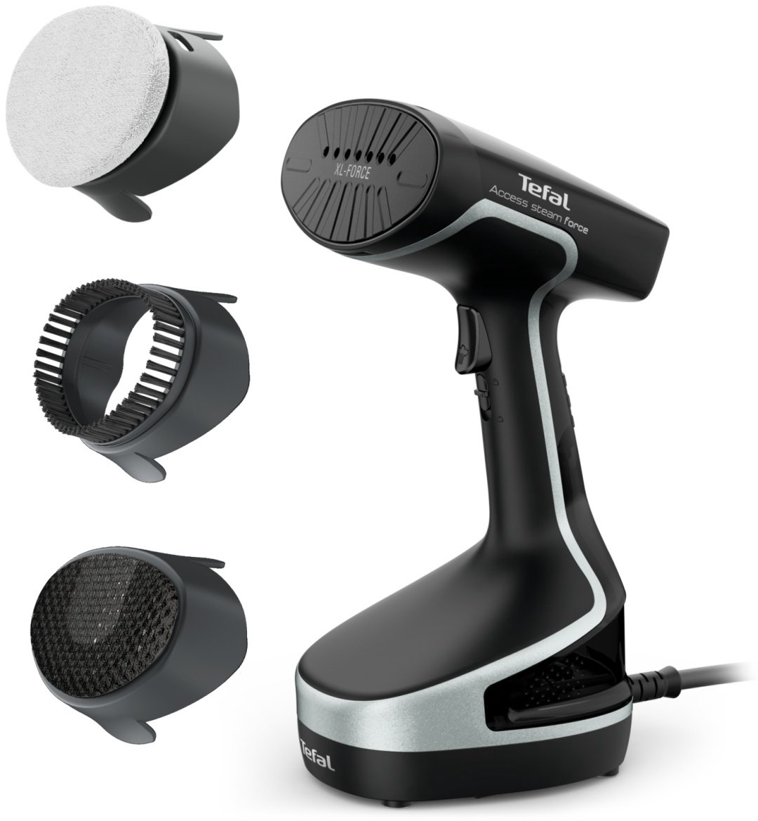 Отпариватель Tefal Access Steam Force DT8270E1 черный, серый купить,64990