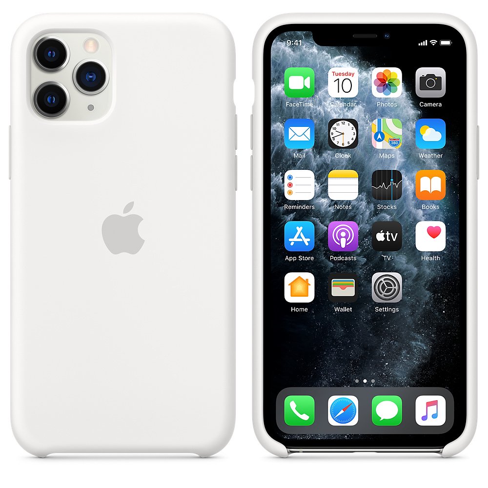 Чехол OEM Silicone Case для Apple iPhone 11 Pro белый - ForteMarket Чехол OEM Silicone Case для Apple iPhone 11 Pro белый купить,0