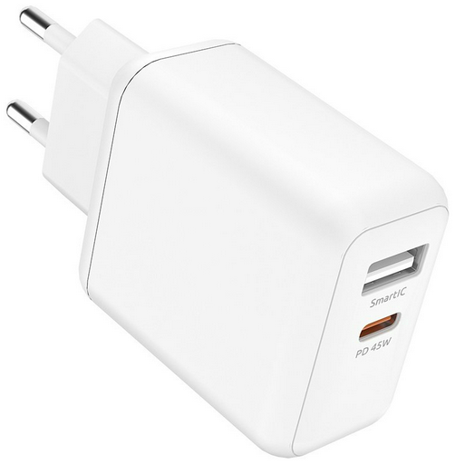 Зарядное устройство OLMIO СЗУ 45W 6A белый