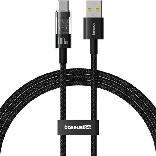 Кабель Baseus USB 3.0 (M), USB TypeC (M) черный