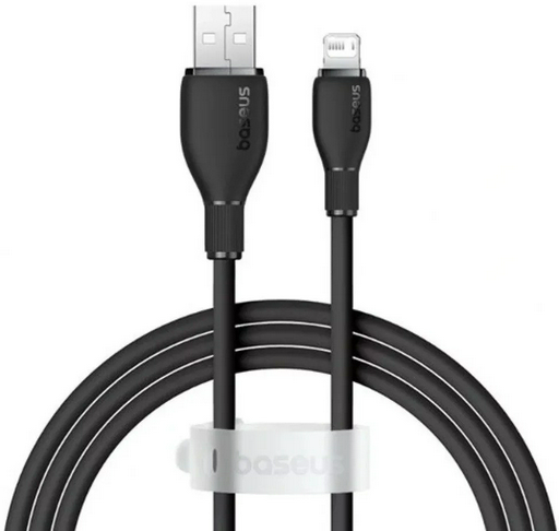 Кабель Baseus USB 2.0 (M), Lightning (M) черный
