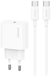 Зарядное устройство Usams OYXLTZ01 USB Type-C белый