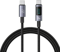 Кабель Usams USB TypeC (M) черный