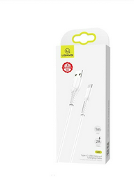 Кабель Usams USB 2.0 (M), micro-USB 2.0 (M) белый