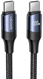 Кабель Usams USB TypeC (M) черный