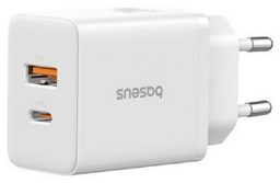 Зарядное устройство Baseus P10111403213-00 USB Type-C, USB белый
