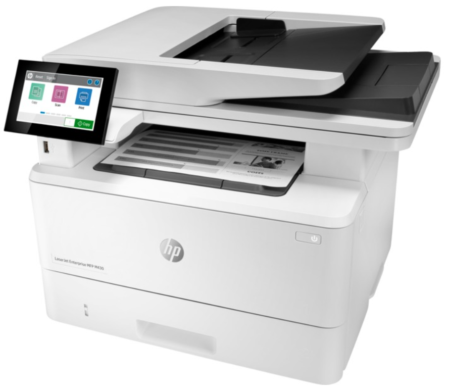 МФУ HP Europe LaserJet Enterprise M430f 3PZ55A#B19 White купить,NaN