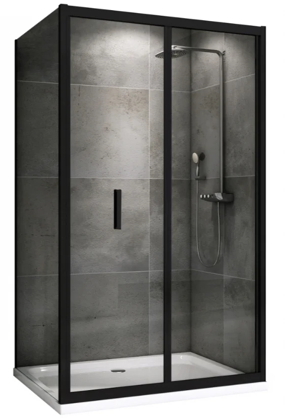Душевой уголок Abber Sonnenstrand AG07120B-S70B 120х70х195см купить,NaN
