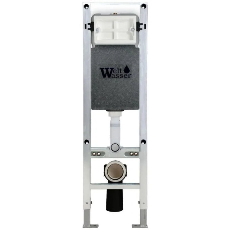 Комплект Инсталляция WeltWasser AG350ST45 AMBERG 350 ST + GELBACH 043 MT-GR + AMBERG RD-BL черный купить,NaN