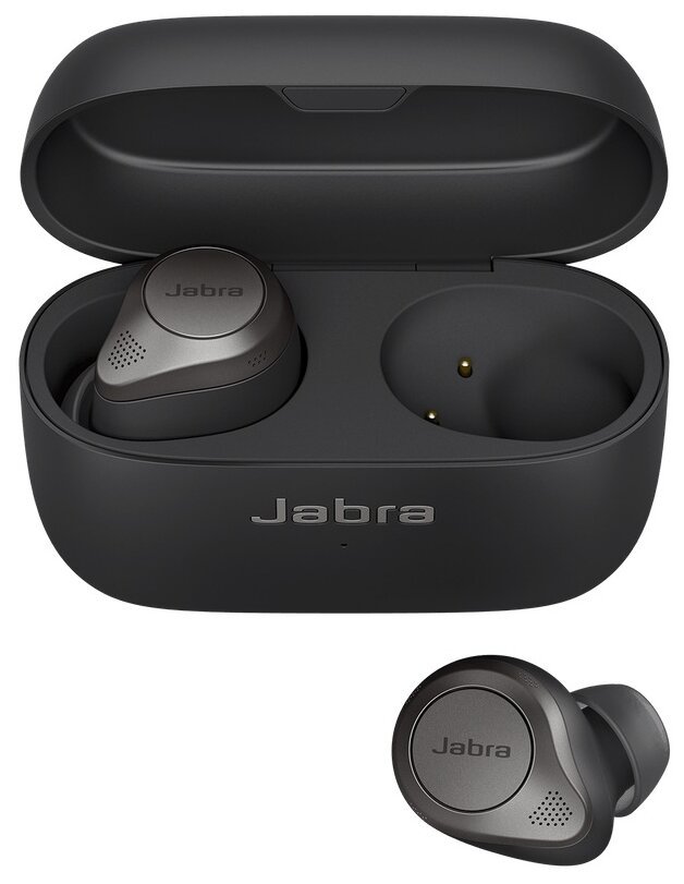 Наушники Jabra Elite 85t черно-серые купить,NaN