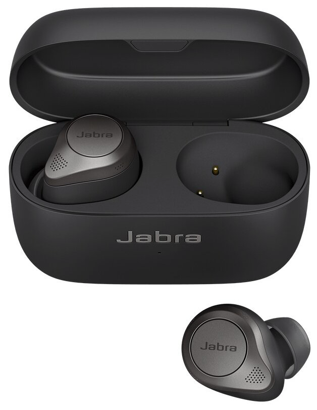 Наушники Jabra Elite 85t черно-серые купить,NaN