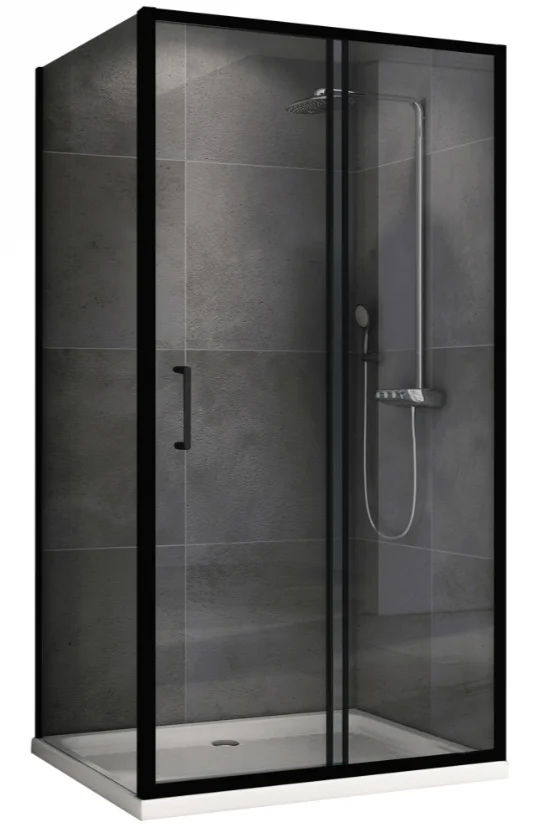 Душевой уголок ABBER Schwarzer Diamant AG30110B5-S80B5 110х80х190см купить,NaN