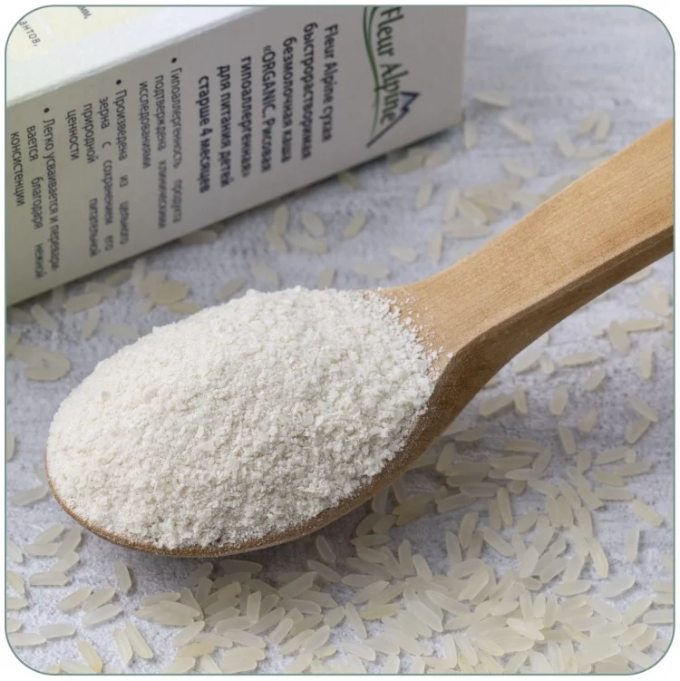 Детская каша Fleur Alpine рисовая гипоаллергенная 175гр купить,NaN